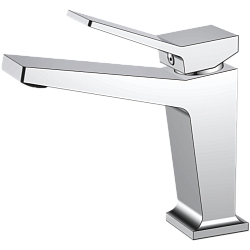 Смеситель для раковины, латунь, хром HB10818