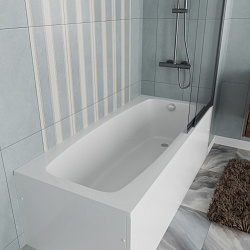 Ванна акриловая Vincea VBT-2S170-LG с ножками 1700*750*440, пристенная, цвет белый, , шт