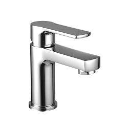 plus GRACE Смеситель для раковины, монолитный, высота излива 8 см, длина 9 см, латунь/хром