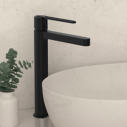 Смеситель для раковины Rondo VBF-1R2MB однорычажный, черный , , шт