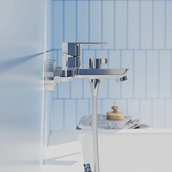 Смеситель для ванны Pragma Teiden, хром, TDN3.CFBS.010