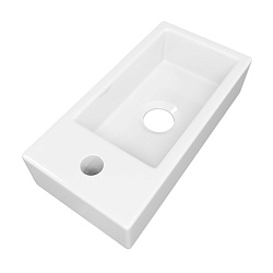 Corpa Nera Longo/Лонго 37 раковина накладная правая, белый