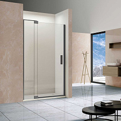 Душевая дверь Extra VDP-1E9010CLGM, 900/1000, вороненая сталь, стекло прозрачное, , шт