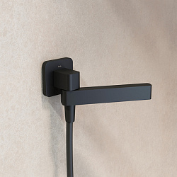 Излив скрытого монтажа, черный матовый, Slide, IDDIS, SLIBL0Si63