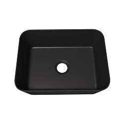 Corpa Nera Grossi/Гросси 40 раковина накладная, черный матовый