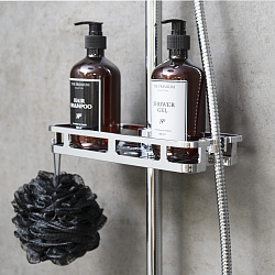 VERBA Душевая система с верхним душем с пов.изливом, рег.высота, латунь/хром, LM11462C