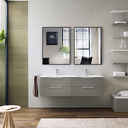 Зеркало LED VLM-3VN500B-2 500х700 c сенсорным выключателем и диммером, антизапотевание, , шт