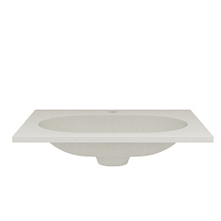 Раковина VCB-4H600G из кварца, цвет серый шёлк, , шт