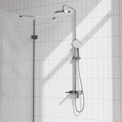 Душевая лейка Pragma Olako, хром, 4 режима, OLK2.CW4H.021