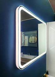 Зеркало/LED-подсветка(100см*70см)/сенсор. выключатель Balaton/AQUA DE MARCO