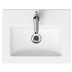 Раковина встраиваемая: COMO 50, 1 отв., белый
