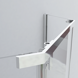 Душевой уголок Stresa VSP-1S900CLGM, 900*900, вороненая сталь, стекло прозрачное , , шт