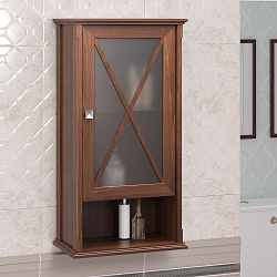 Шкаф Opadiris Палермо 46 подвесной, одностворчатый, цвет светлый орех, правый, правый