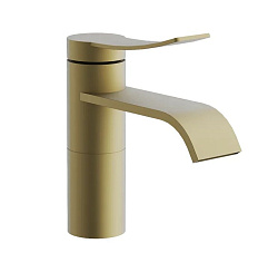 Смеситель для раковины, брашированное золото, B10812-5