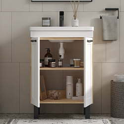 Тумба напольная Lago 60.2D (Миранда 60)