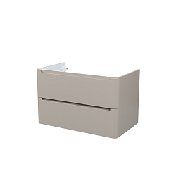 Тумба подвесная, 80 см, капучино, Edifice, IDDIS, EDI80C0i95 подходит умыв. 0108000i28