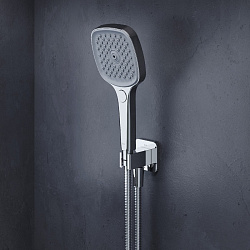 Выход для душа с держателем, латунь, хром, Slide, ID, SLI60CBi62