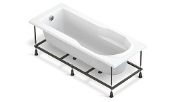 Ванна прямоуг.: NIKE 170x70, ультра белый, Сорт1 (WP-NIKE*170)