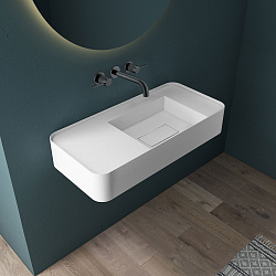 Смеситель для раковины Groove VBFW-4G1GM встраиваемый, вороненая сталь, , шт