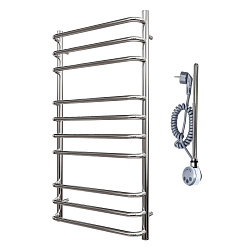 Полотенцесушитель электрический Point Нептун PN09150E П10 500x1000 левый/правый, хром