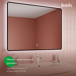 Зеркало с подсветкой и термообогревом, 100 см, Cloud X, IDDIS, CLX10T0i98