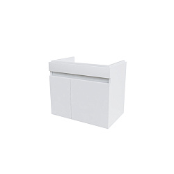 Тумба подвесная с дверцами, белая, 60 см, Zodiac, IDDIS, ZOD6CD0i95