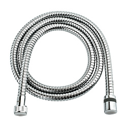 Шланг душевой 1.2 м, нерж. сталь/хром, пакет с подвесом