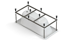 Вывод Ванна прямоуг.: LORENA 170x70 без ножек, белый,ультра белые