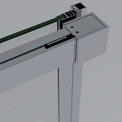 Душевая дверь Soft 2 VDS-3SO2140CL, 1400, хром, стекло прозрачное, , шт