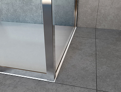 Душевой уголок Garda VSR-1G28020CH, 2000*800, хром, стекло шиншилла, , шт