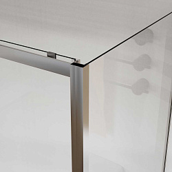 Душевой уголок City VSR-5CT9011CL, 1100*900, хром, стекло прозрачное , , шт