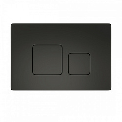 Corpa Nera Bonini/Бонини  клавиша смыва, двойной смыв, черный матовый