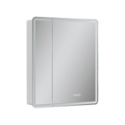 Шкаф зеркальный Nice LED 70 с часами