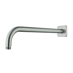 Держатель для лейки верхнего душа, настенный 35 см, латунь/графит