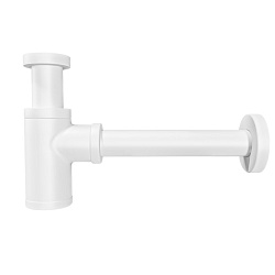 Corpa Nera сифон для раковины, белый матовый