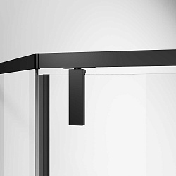 Душевой уголок Slim-N VSP-4SN100CLB, 1000*1000, черный, стекло прозрачное, , шт