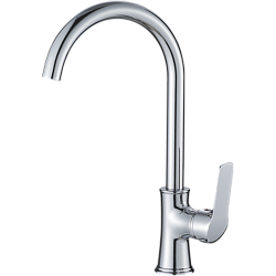 Смеситель для кухни, латунь, хром HB70165