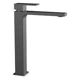 Смеситель для раковины Cube VBF-1C02GM однорычажный, вороненая сталь, , шт