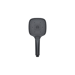 Лейка для душа квадратная, черная, SpaHome, IDDIS, SPA3FSBi18