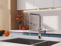 Смеситель для кухни FLAVIS однорычажный хром