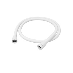 Шланг для душа, белый матовый, силиконовый, 1,2м, Optima Home, IDDIS, OPH12WLi19
