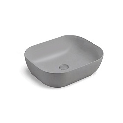 Раковина керамическая Vincea VBS-101MG, 500*400*140, накладная, цвет матовый серый, , шт