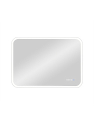 Зеркало "Demure Led" 1000х700 с часами, подогревом