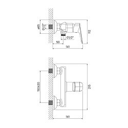 Vibe, Смеситель для душа, Vibe, ID