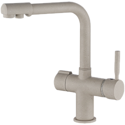 Смеситель для кухни с подключением фильтра, латунь, бежевый HB70088-9
