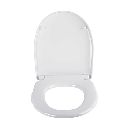 Сиденье для унитаза, soft close, дюропласт, IDDIS, ID 126 Dp Sc