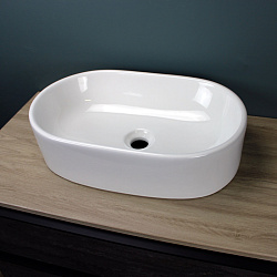 Corpa Nera Clementi/Клементи  52 раковина накладная, белый