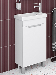 Тумба напольная CITY 45 /1 дв/правая/раковина Фостер (45см)/AQUA DE MARCO