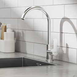 Смеситель для кухни Pragma Melpul, матовый хром, MEL7.M1JU.025