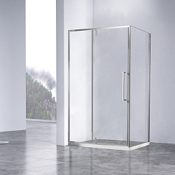 Душевой уголок Slim-N VSR-4SNP1012CL, 1200*1000, хром, стекло прозрачное, , шт